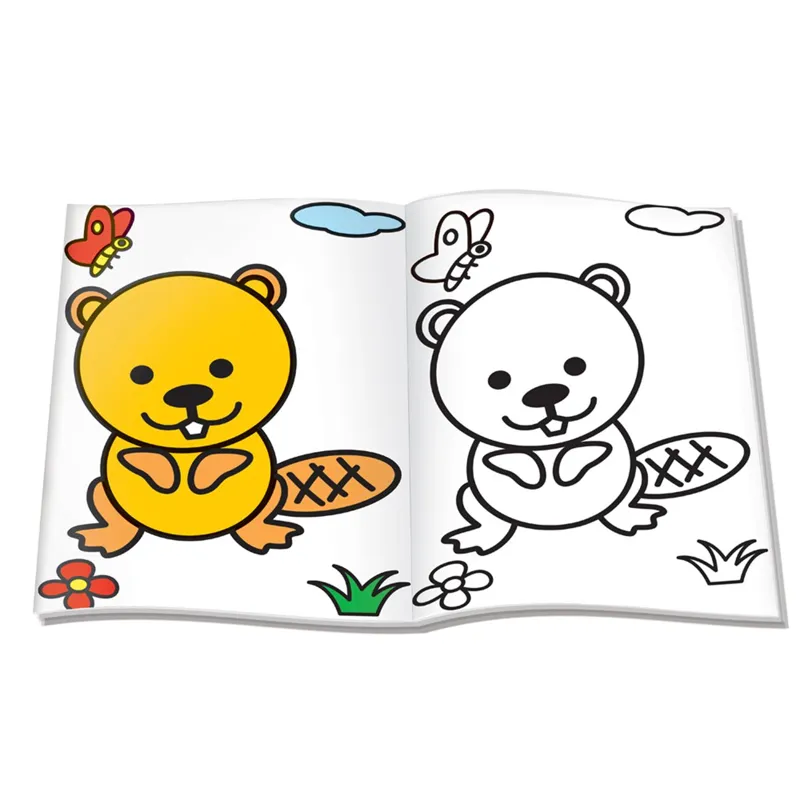 Carte de Colorat Animale A4 - Activități Creative pentru Copii – poza 3