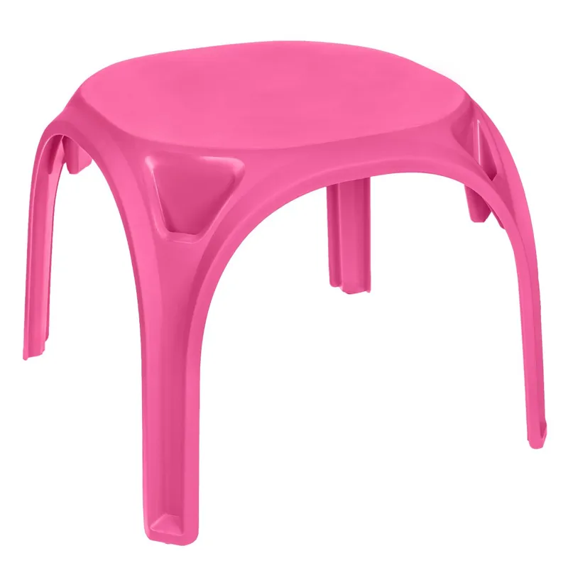 Masuta din plastic pentru copii, Fucsia, 55x55x48 cm