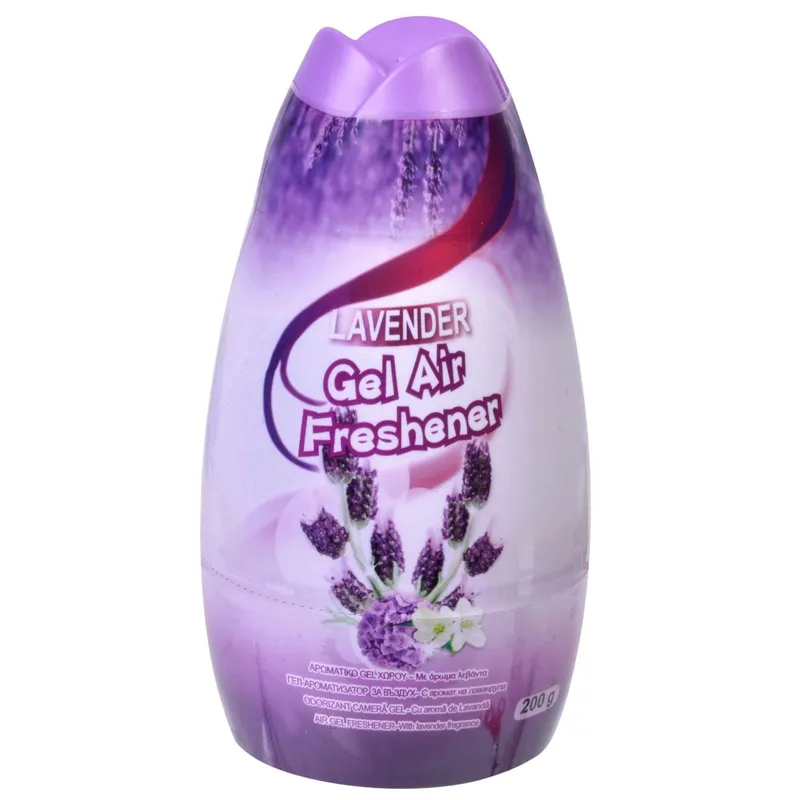 Odorizant de cameră gel cu aromă de lavandă 200g