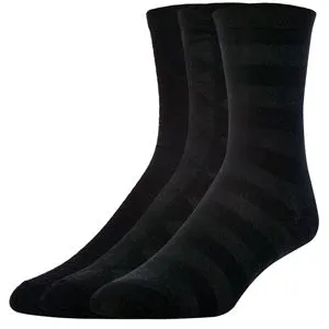 Sosete Negre Reliefate pentru Femei - Set de 3 Perechi