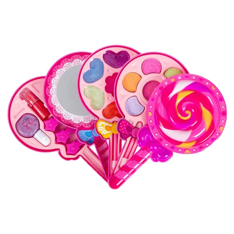 Set Machiaj Copii Acadea Multicolor 4 Nivele pentru Creativitate