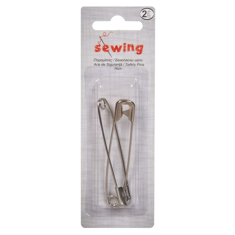 Agrafe de Siguranță Metalice 7.6cm - Set de 2 buc – poza 2