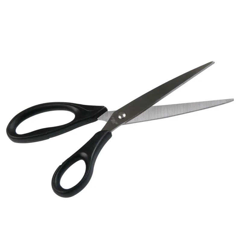Foarfecă universală neagră, 21 cm, oțel inoxidabil