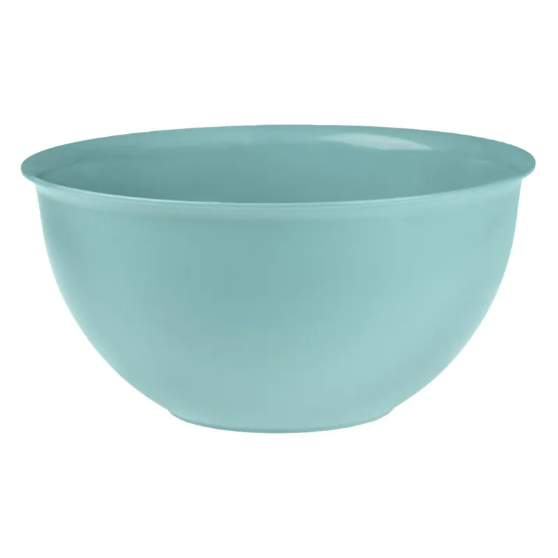 Salatieră din plastic turcoaz cu capacitate de 3L