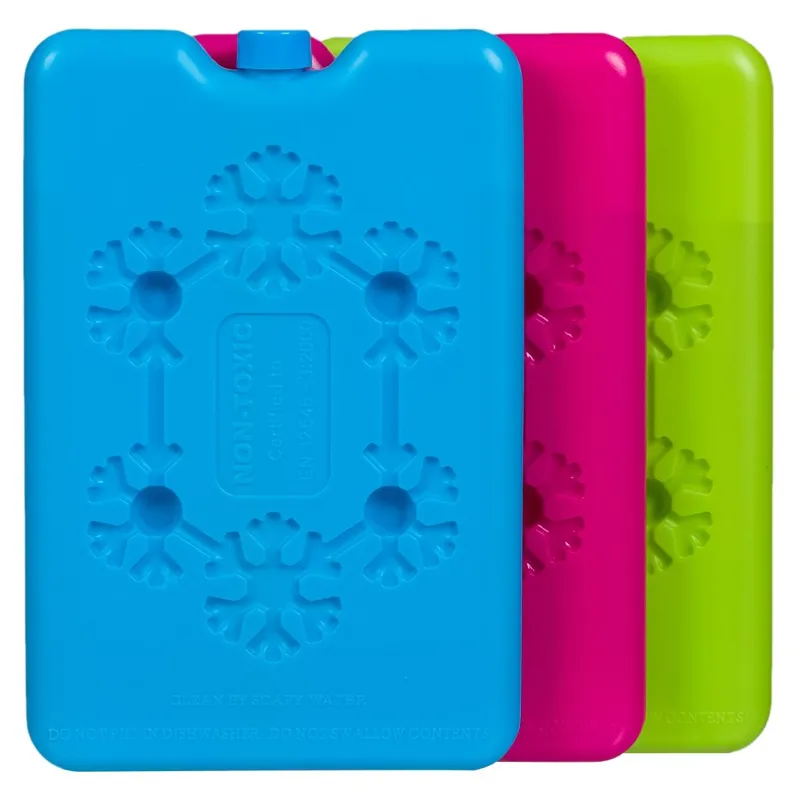 Pastile de răcire reutilizabile, 3 culori, 200 ml - set de 3 bucăți