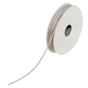 Snur din bumbac bej pentru handmade și decor
