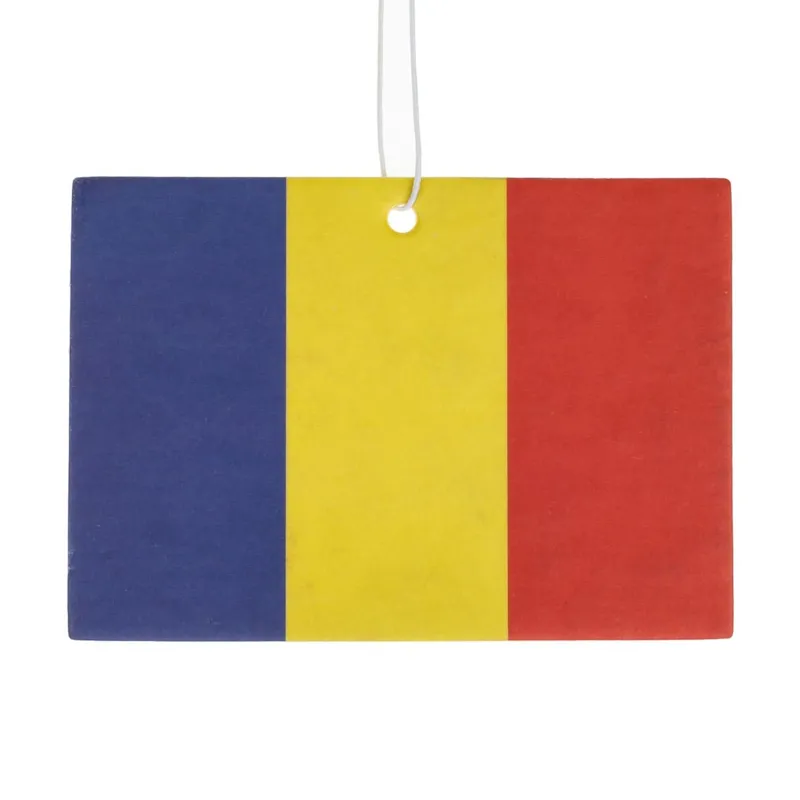 Odorizant auto tricolor cu aromă de vanilie