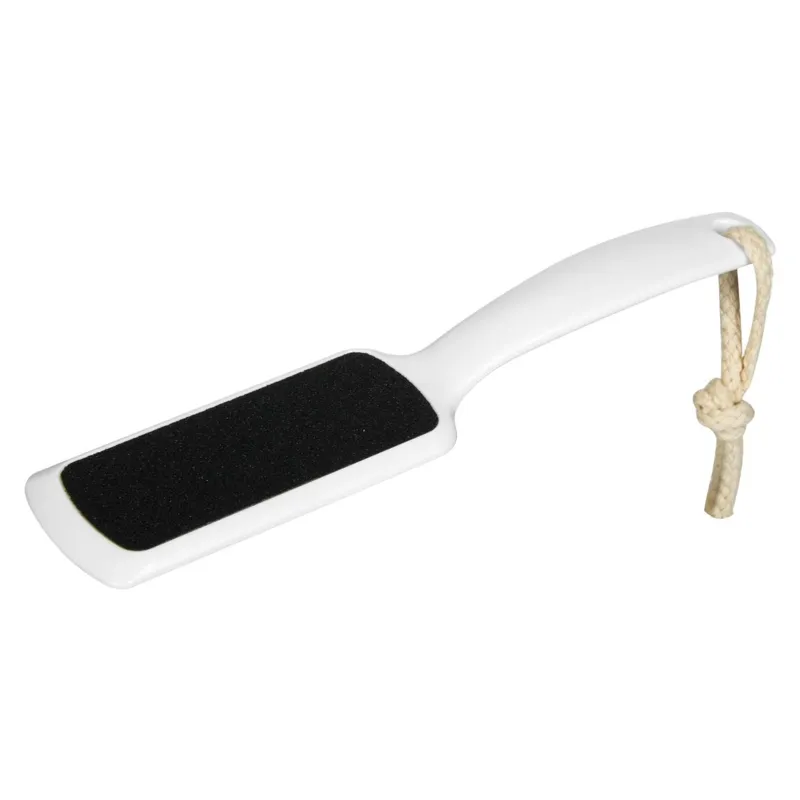 Pilă pentru picioare din plastic, 21.5 cm, albă