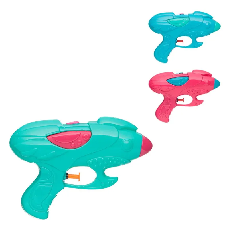 Pistol de apă din plastic, 18 cm, 3 culori