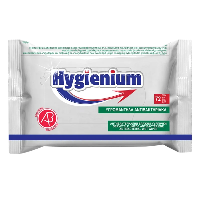 Servetele umede antibacteriene 72 buc 20x17 cm
