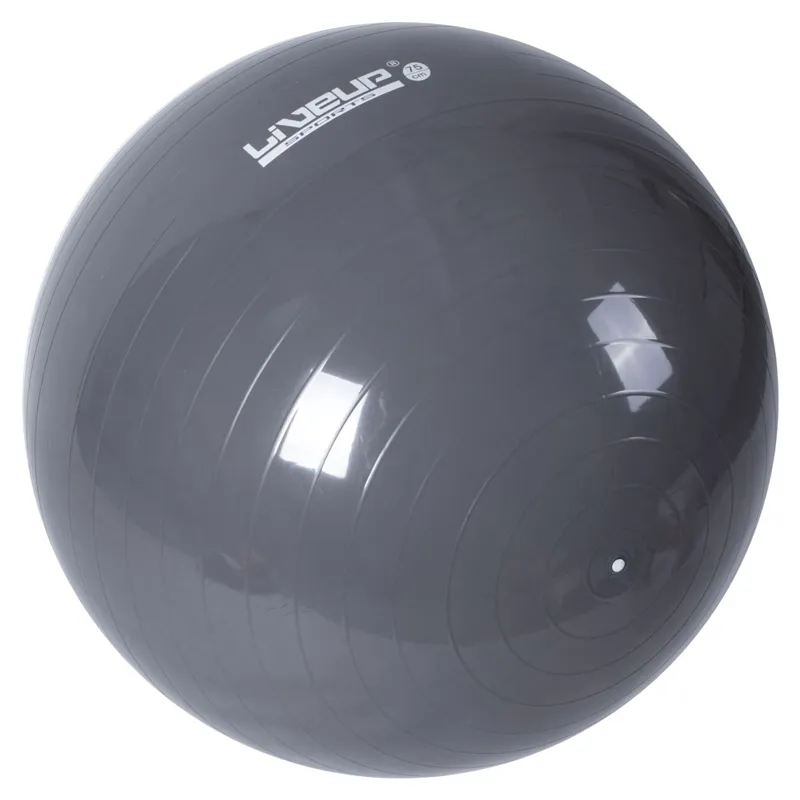 Minge de gimnastică, 75 cm, Gri