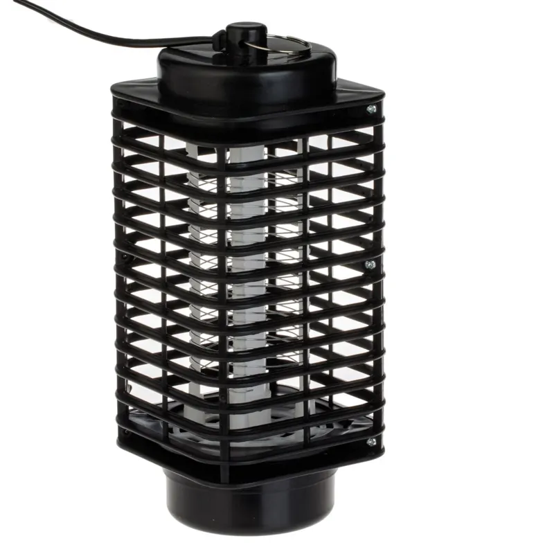 Aparat electric anti insecte cu lampa UV, 1.2W, Negru, 20m²