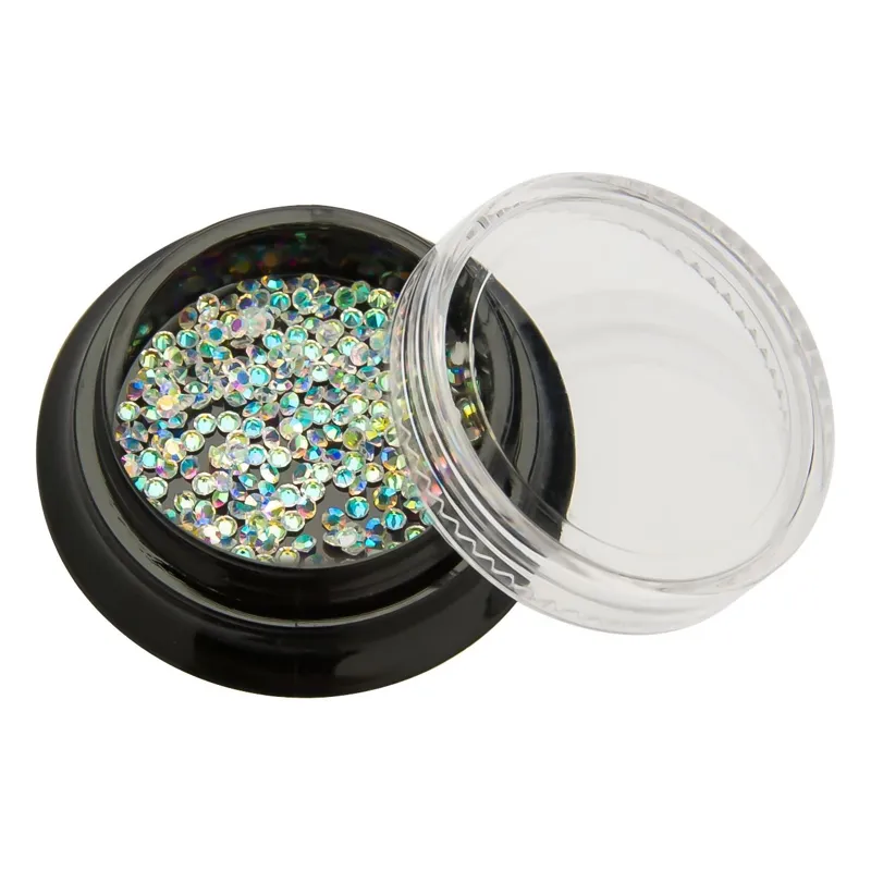 Strass decorativ pentru unghii, 150 buc, transparent