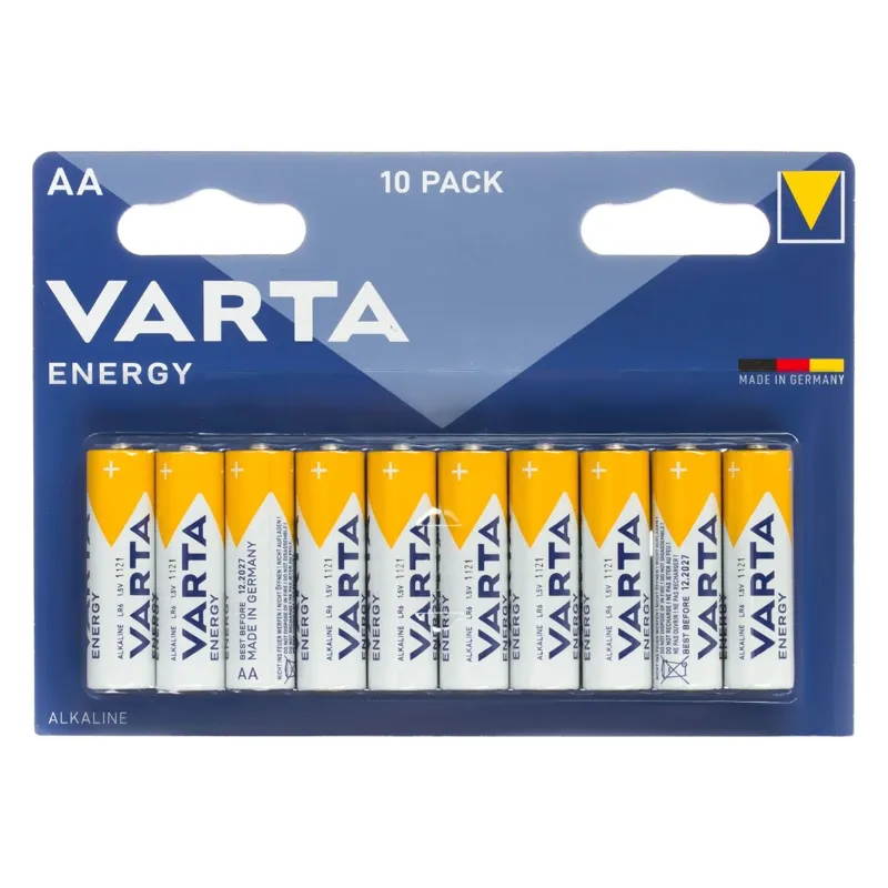 Set baterii alcaline AA de înaltă calitate pentru dispozitive electronice