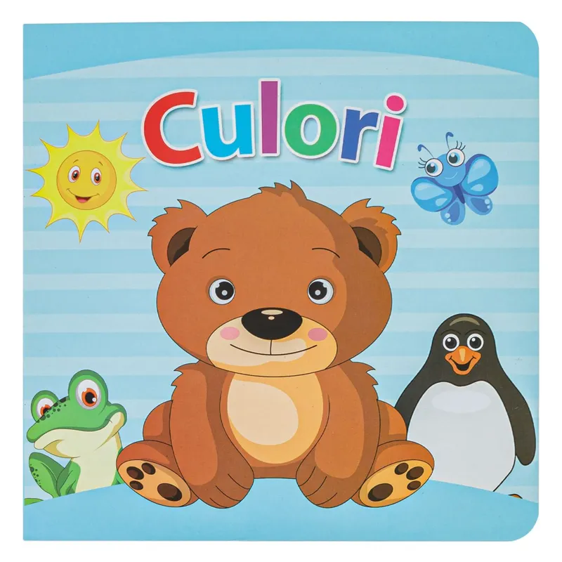 Carte cartonată educativă pentru învățarea culorilor