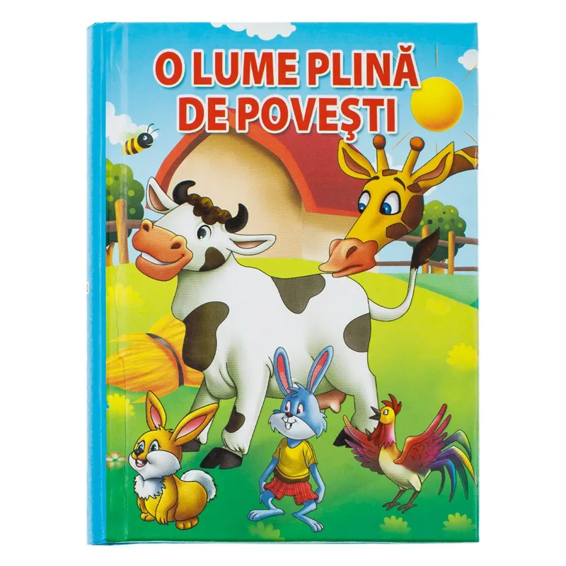 Carte ilustrată cu povești clasice, 12x16 cm, 180 de pagini