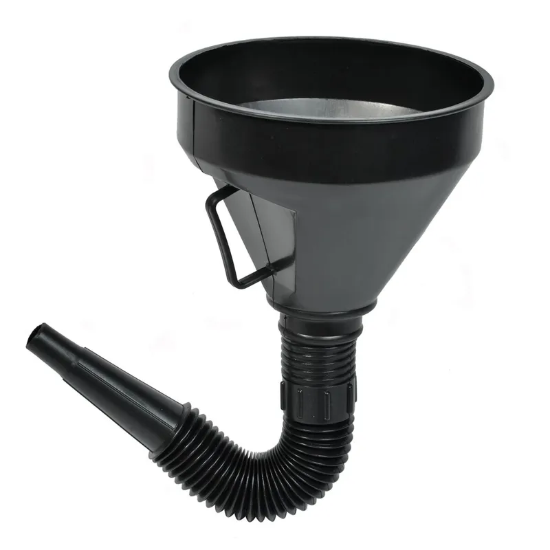 Tub Flexibil pentru Umplere Auto (14cm) cu Gat Larg și Filtru