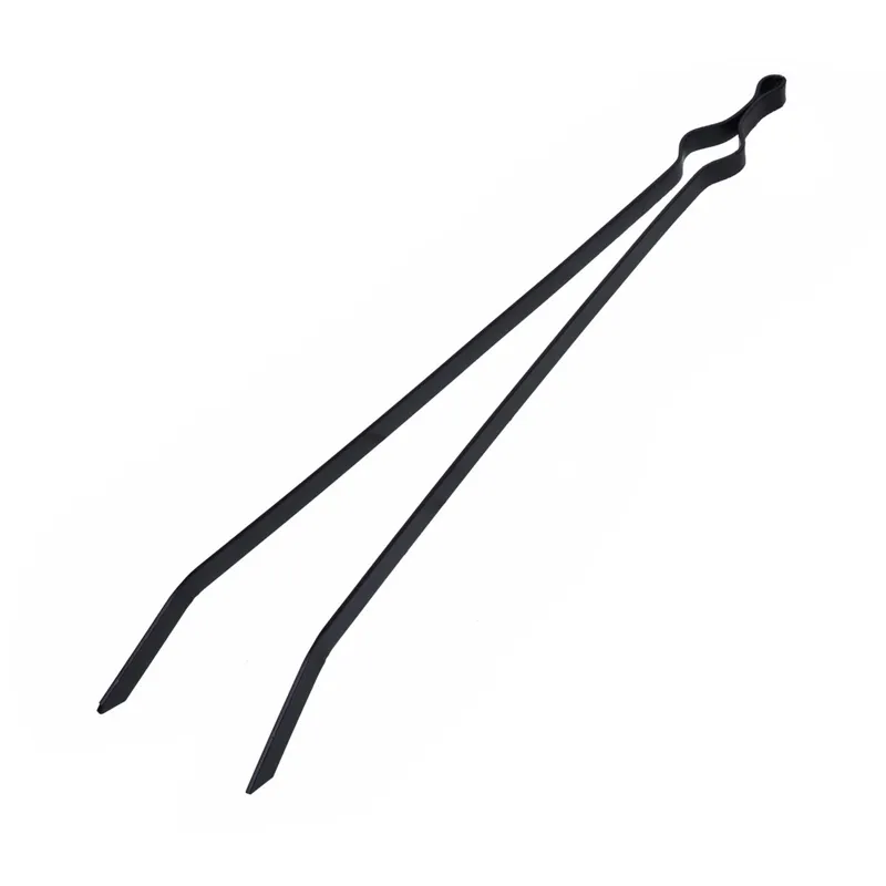 Cleste metalic pentru semineu, 64 cm, negru