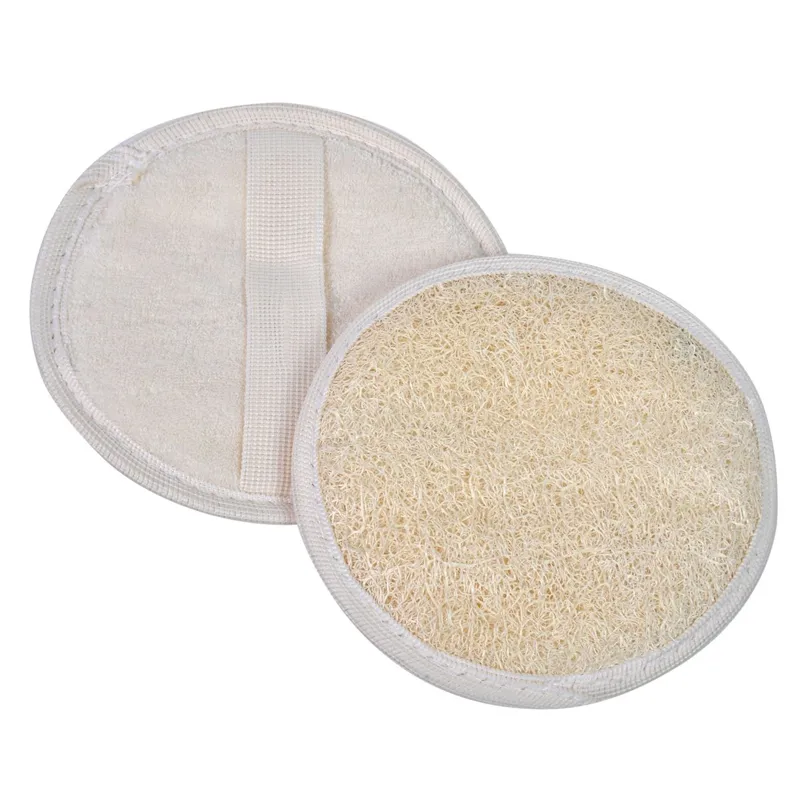 Set de bureți de baie din lufa naturală egipteană 100%