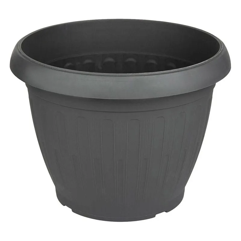 Ghiveci Flori din Plastic Antracit - Design Modern