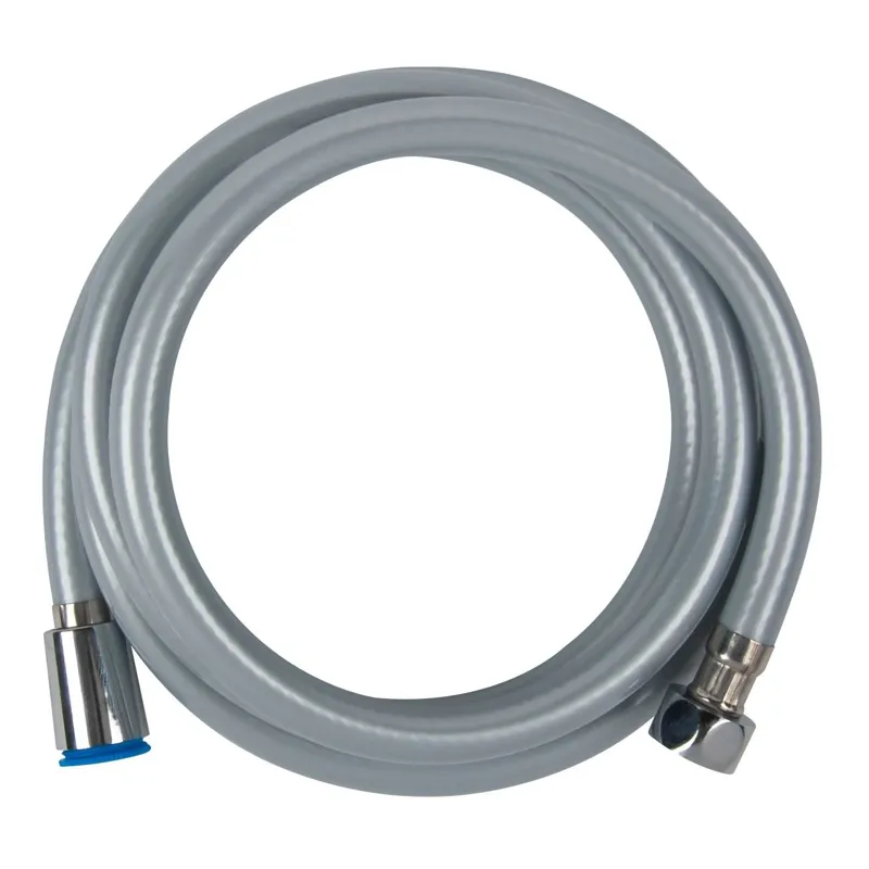 Furtun pentru dus, 1.8m, argintiu, metal