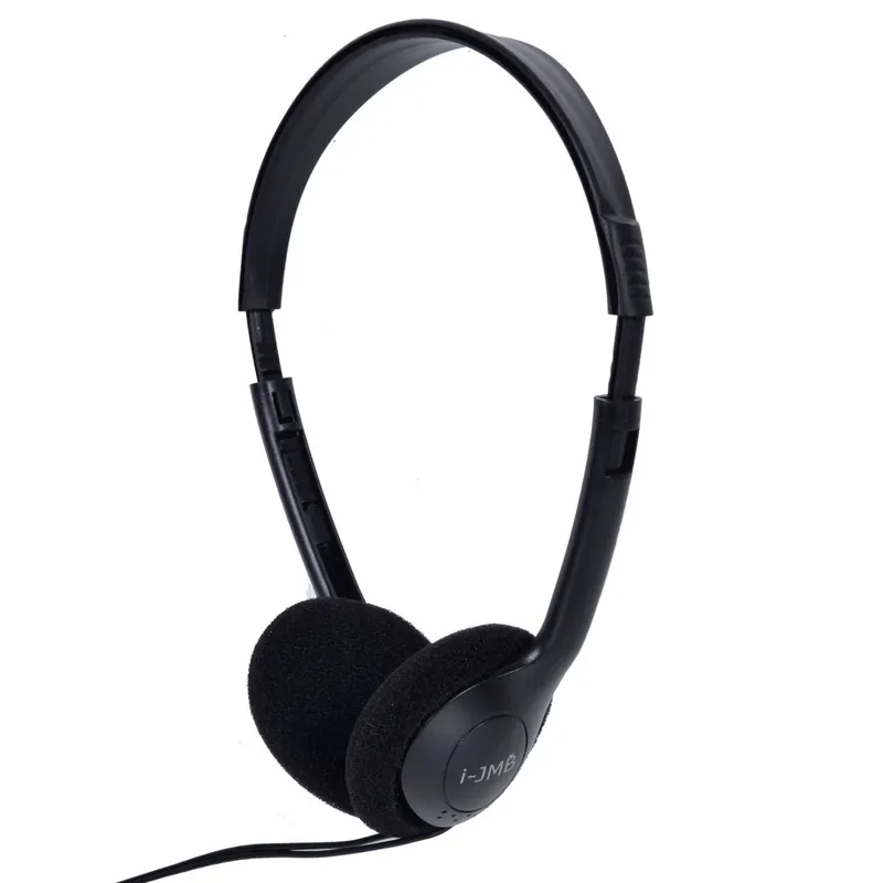 Căști Audio Over-Ear cu Fir, Mufă Jack 3.5mm, Negre, Hi-Fi