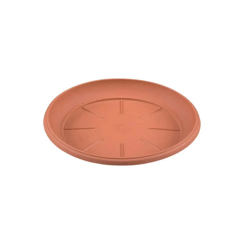 Ghiveci pentru flori din plastic teracota