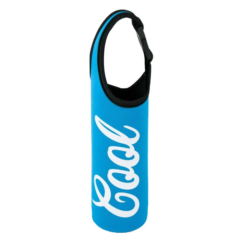 Husă izotermă pentru sticle, 0.5 L, albastru, cu clip – poza 2