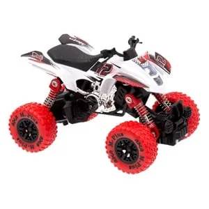 ATV Jucărie Metalic 1:32 cu Sunet și Lumini pentru Exploratori