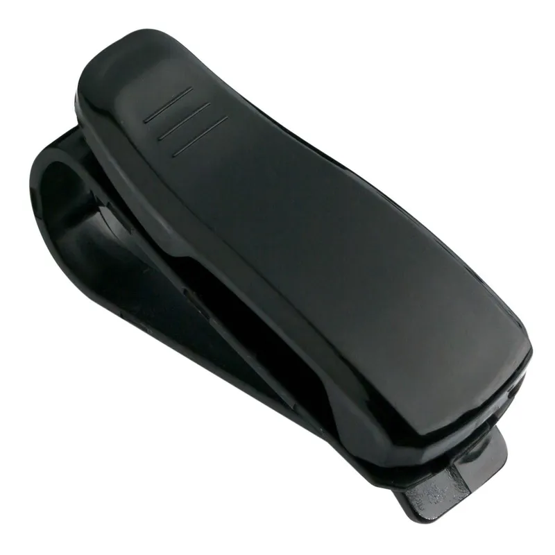 Suport cu Clips pentru Ochelari, pentru Parasolar Auto, Negru, Plastic – poza 3