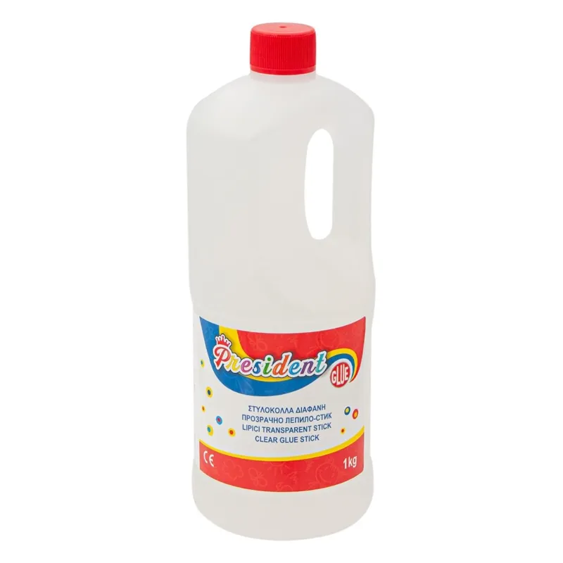 Lipici transparent, 1 kg, sticla
