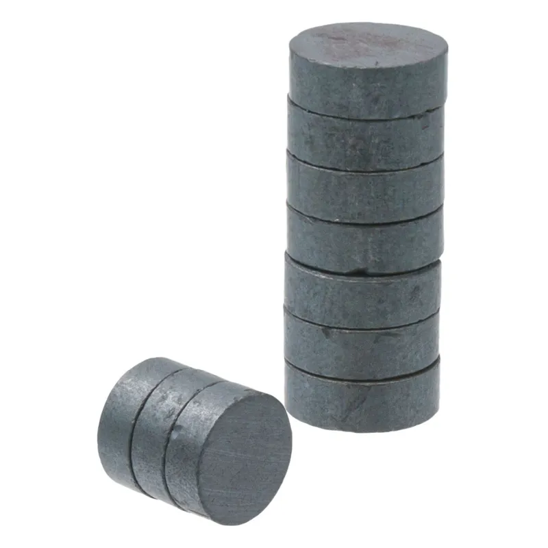 Magneți rotunzi pentru creații, 1 cm, set de 10 bucăți