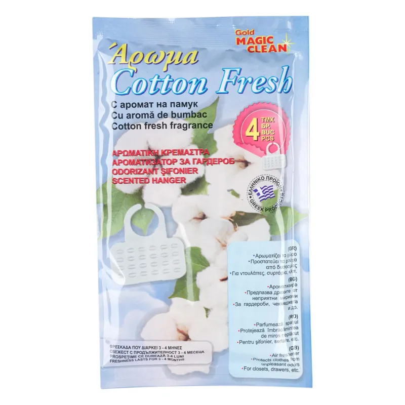 Umerase odorizante, 4 buc, aroma Cotton Fresh
