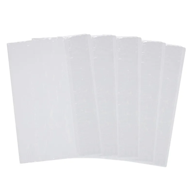 Coperti transparente A4 pentru caiete si carti, set 5 bucati