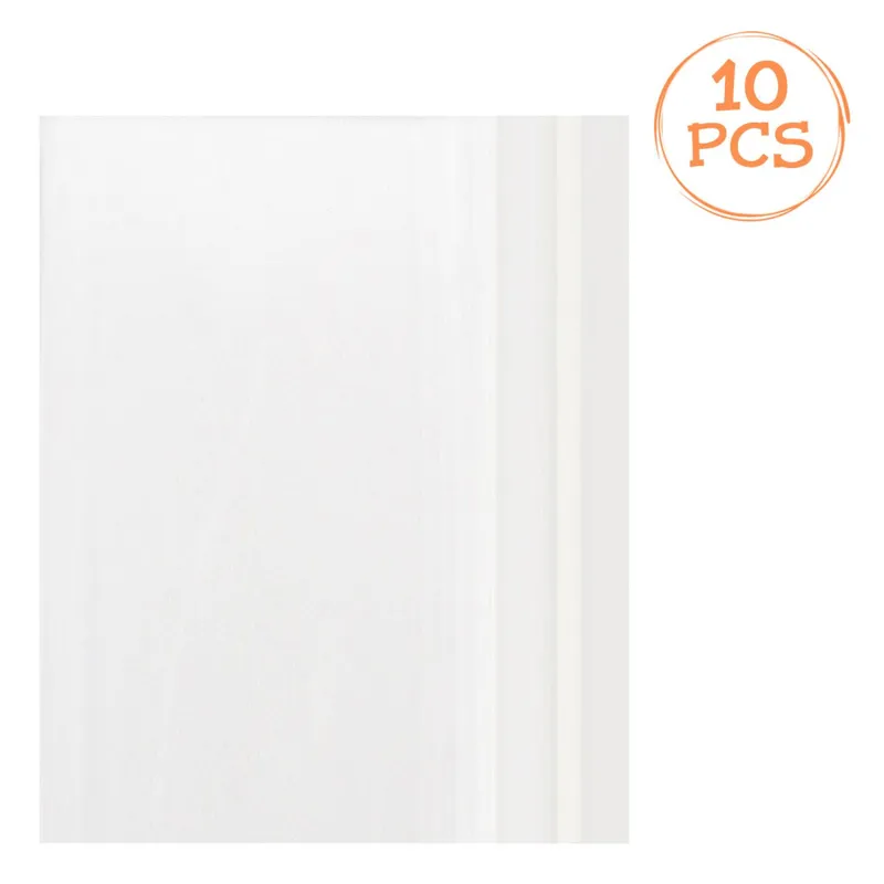Coperti Caiete Transparente, Set 10 Buc, Plastic