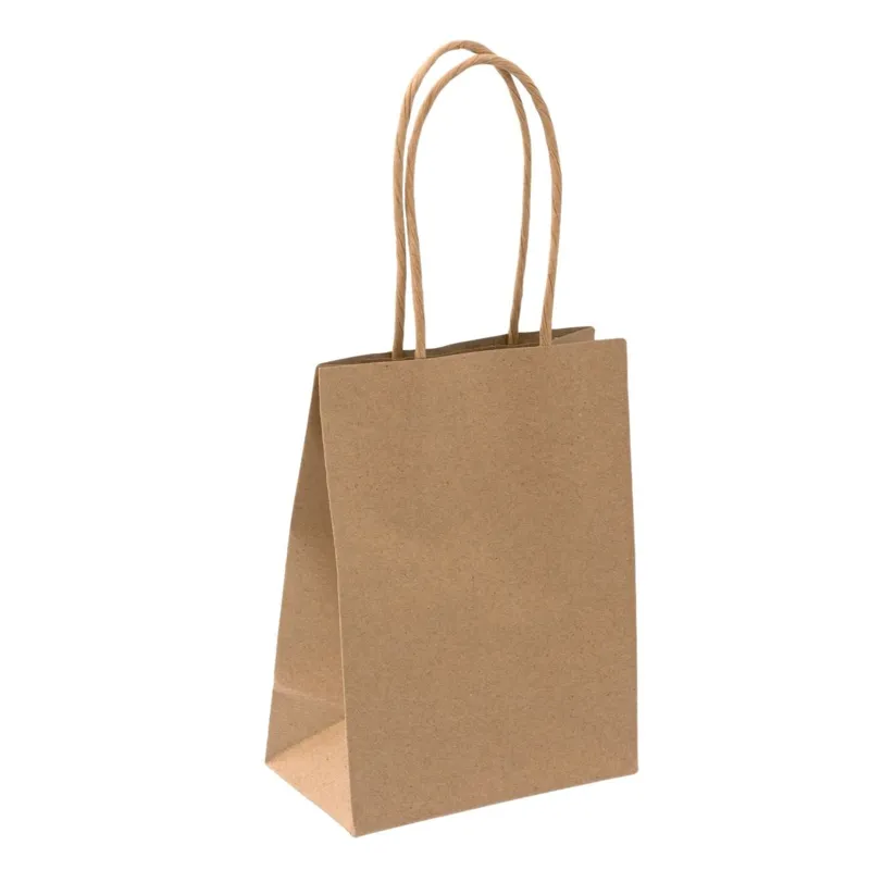 Pungă cadou din hârtie kraft maro pentru orice ocazie