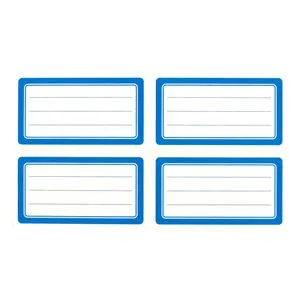 Etichete autocolante clasice, 7x4 cm, 40 buc, Bleu