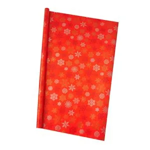 Hartie de impachetat Craciun cu Fulgi de Nea 150x70 cm