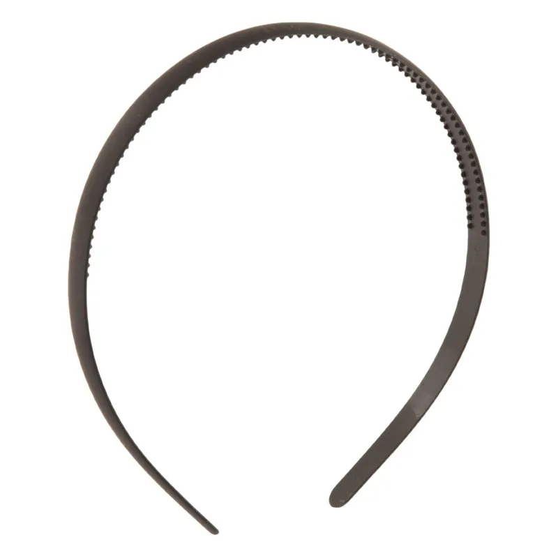 Coronită de păr neagră mat pentru femei, accesoriu indispensabil
