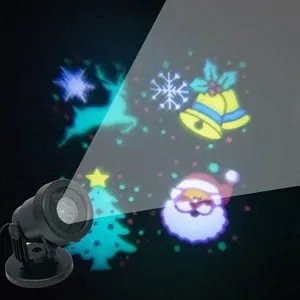 Proiector LED Laser cu 4 Diapozitive Multicolor pentru Evenimente