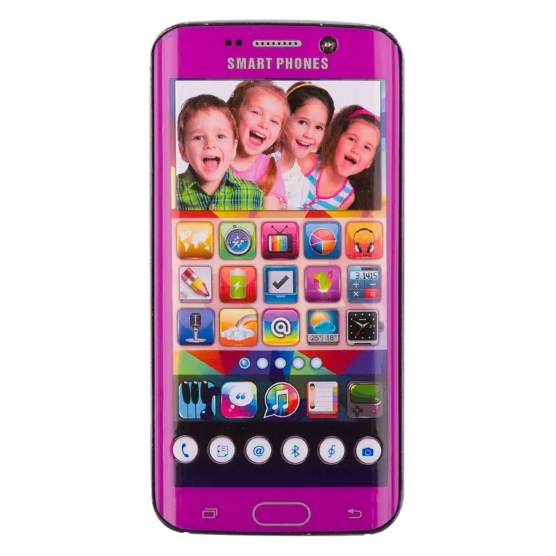 Telefon Mobil Jucărie Mov cu Sunet și Lumini