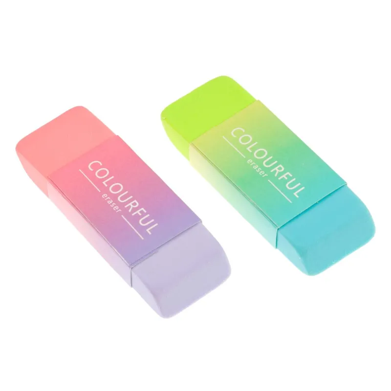 Radiere dreptunghiulare cu efect ombre, 7.5 cm, Set 2 buc, Multicolore