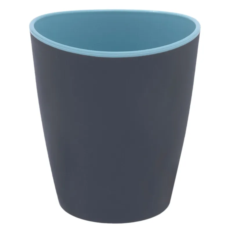 Pahar de plastic turcoaz gri 350ml - Design modern