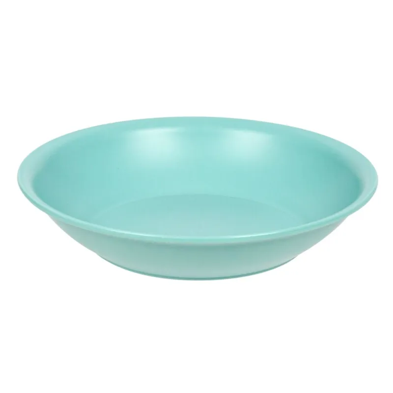 Farfurie Adâncă din Plastic Verde Ø18 cm pentru Servire