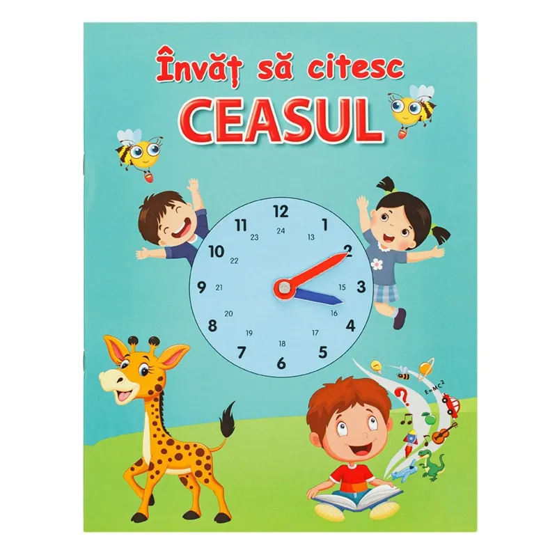 Carte educativă pentru învățarea orei, 8 file