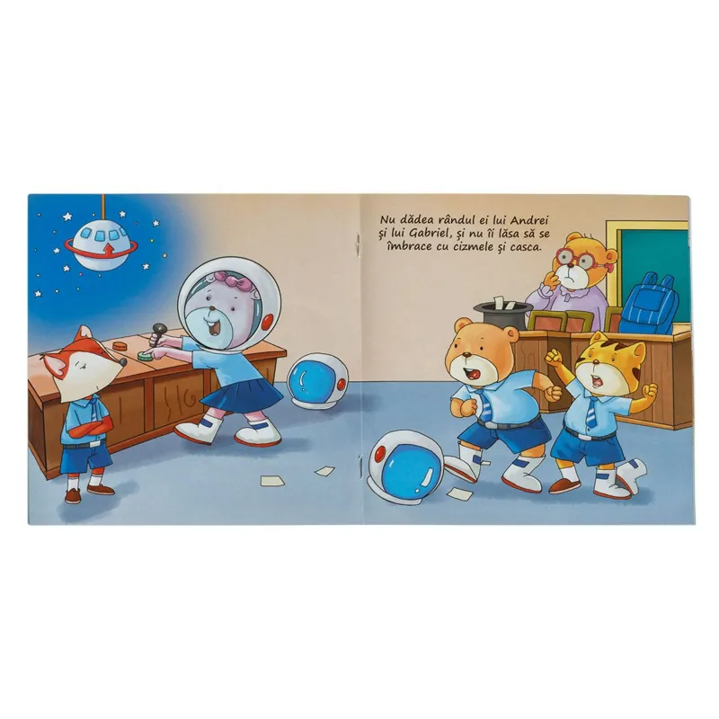 Carte educativă "Învăț să Împart", 19x19 cm, 16 file, ilustrată – poza 3