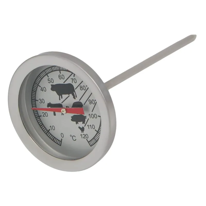 Termometru pentru carne din oțel inoxidabil, Ø5x10,5 cm