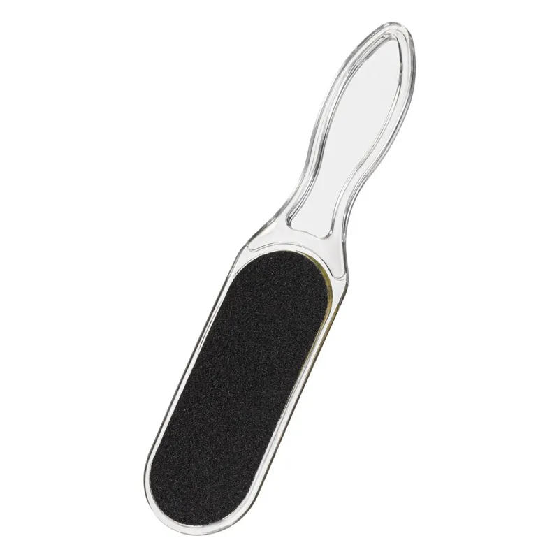 Pila ovala transparenta pentru calzatie cu 2 fete, 26 cm