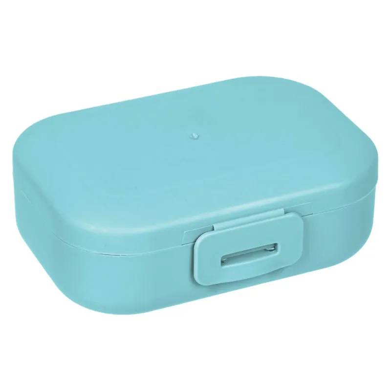 Savoniera de voiaj din plastic cu clips, compacta pentru igiena personala