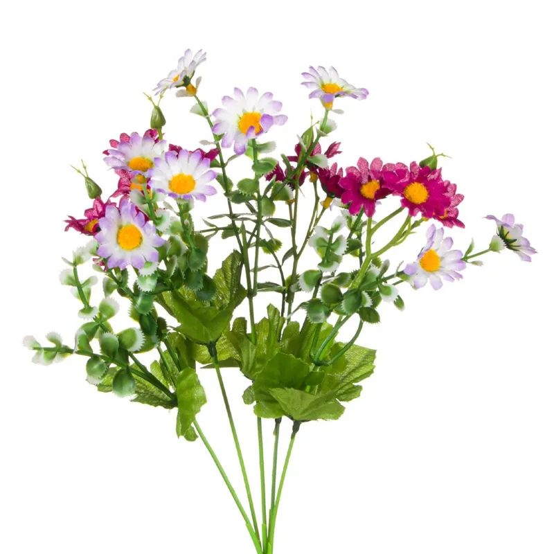 Buchet Flori Artificiale Mov Lila, 35cm